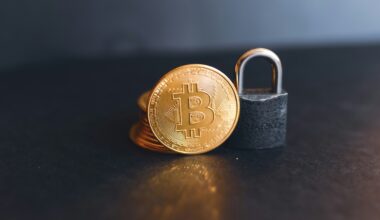 Is blockchain wallet safe – featured image of Bitcoin with a lock representing cryptocurrency wallet security.